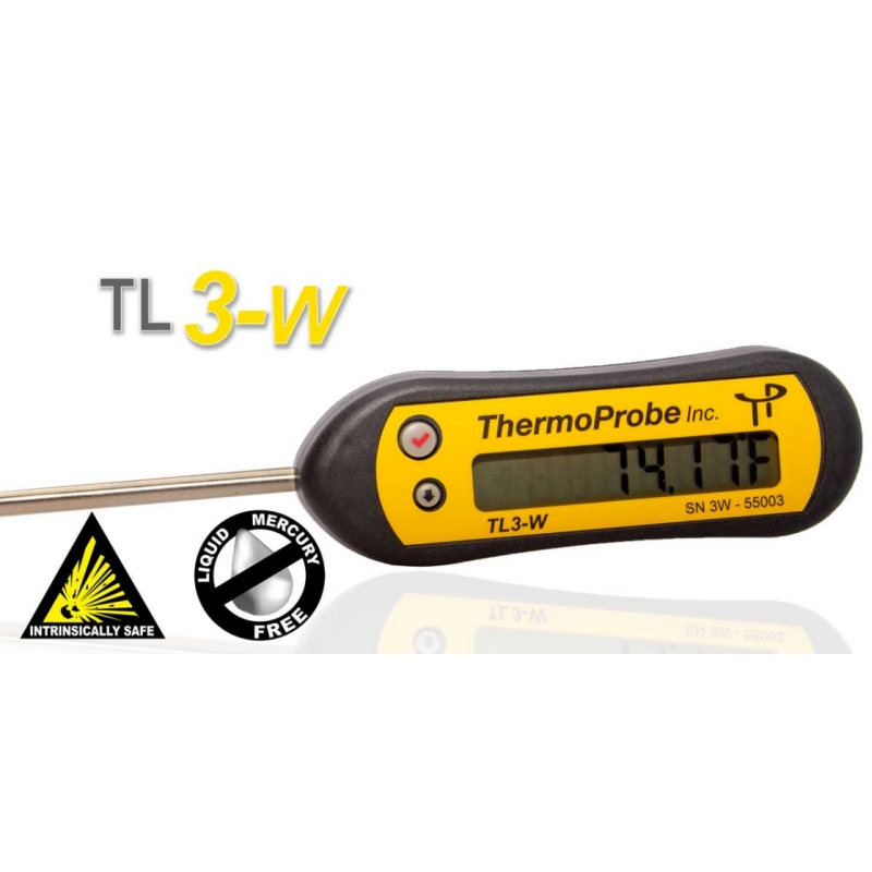 TL3-W Intrinsically Safe Portable Stem Thermometer for Laboratory and Field Reference – Weather Resistant